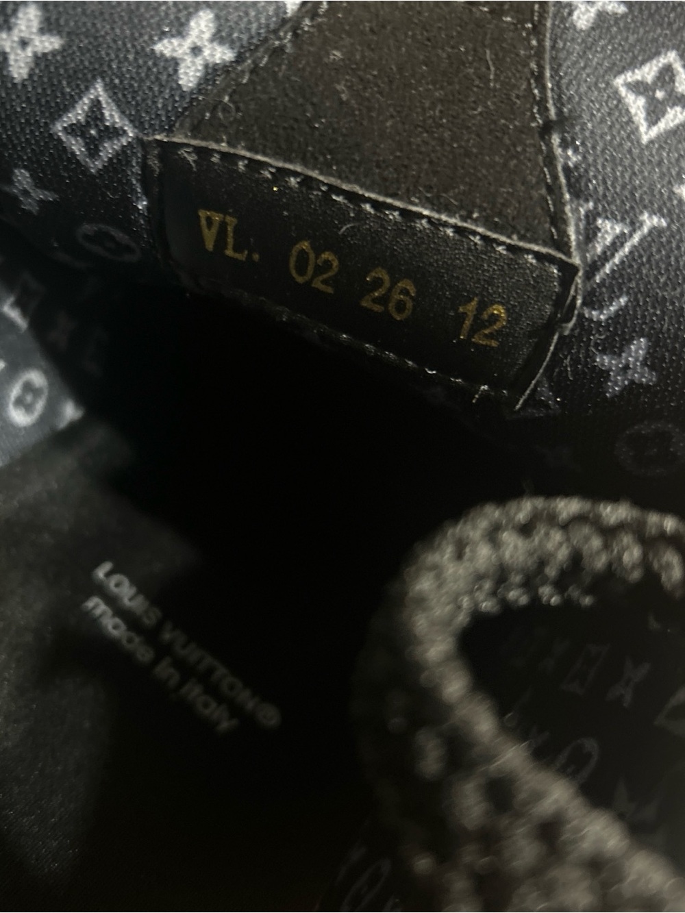 Louis Vuitton skates Black Leather size 12 - Picture 4 of 9